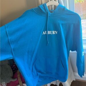 Gildan Bright Blue Men's Hoodie